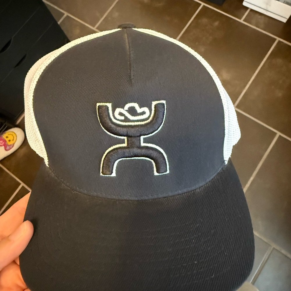 Black and White Logo Baseball Cap